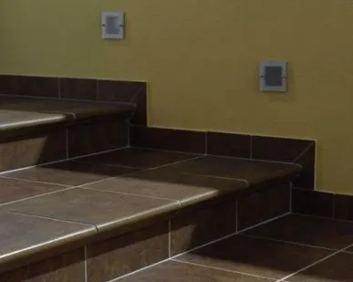 фото Ступень клинкерная Stroeher серии Keraplatte Asar глазурованная