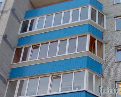 фото Остекление балконов