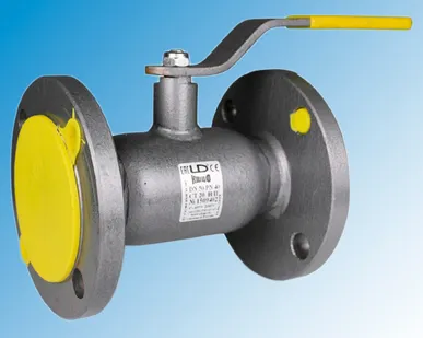 фото Кран шаровой фланцевый 50 LD Ру40 (L=180 мм) неполнопроходной