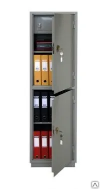 Фото №0 Металлический бухгалтерский шкаф КБ - 032т / КБС - 032т