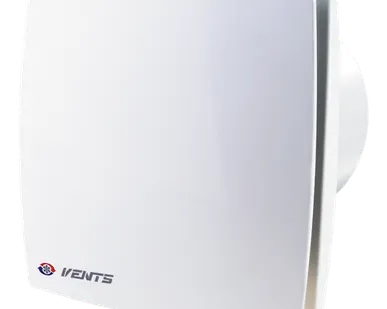 фото Осевой накладной вентилятор 150 ЛДТ белый с таймером Vents