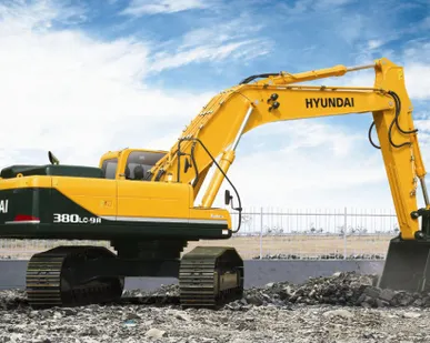 фото Новый Гусеничный экскаватор HYUNDAI R380LC-9SH