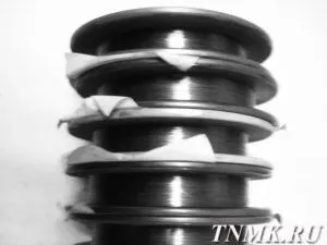 фото Проволока вольфрамовая 12,4 мкм ВМ