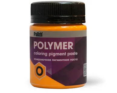 фото Паста колеровочная ПОЛИМЕР "О" (оранжевый) 0,7 кг