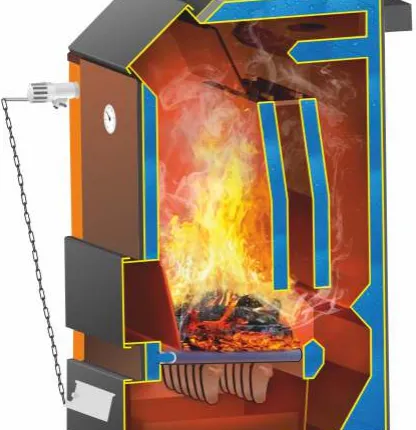 Фото №1 Твердотопливный котел длительного горения КДГ Магнум 20 кВт