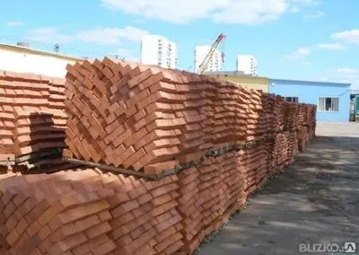 Фото №0 Кирпич рядовой, одинарный М100-М150 с доставкой на объект строительства
