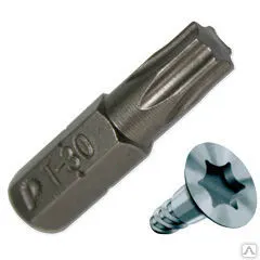 Фото №0 Бита ПРАКТИКА "Профи" Torx-15 х 25мм (2шт), блистер