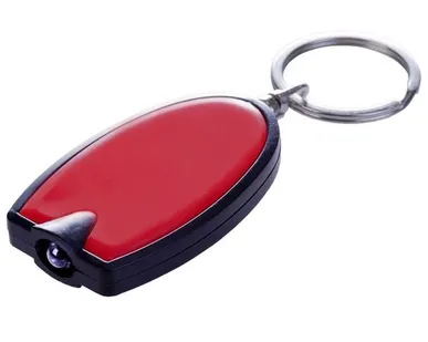 фото Брелок-фонарик Vivid, красный