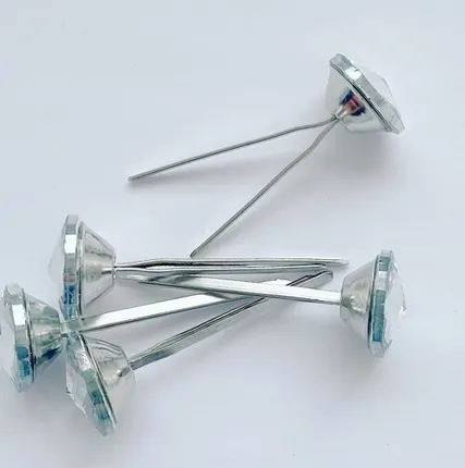 Фото №0 Стразы 25 мм на двойной ножке