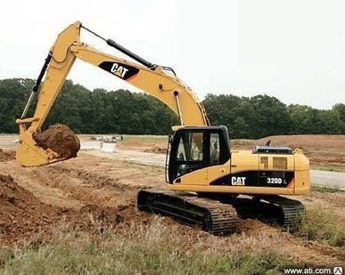 фото Аренда экскаватора гусеничного Caterpillar 320DL