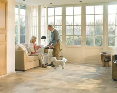 фото Ламинат Quick Step EXQUISA EXQ1557 Дуб белый коричневый 32кл 8мм фаска