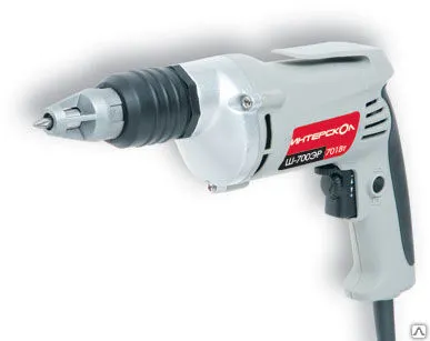 Фото №0 ИНТЕРСКОЛ Шуруповерт Ш-8/700 ЭР сетевой