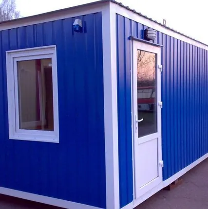 Фото №0 Бытовка строительная, размер 6х2,45 м