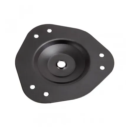 Фото №0 Крепление к опоре d60 М10 блин, черный AKS