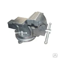 Фото №0 Тиски слесарные поворотные Профи 150мм, БИБЕР 85893