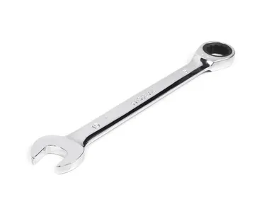 фото Ключ комбинированный трещоточный 19х19 мм хромирование HORTZ