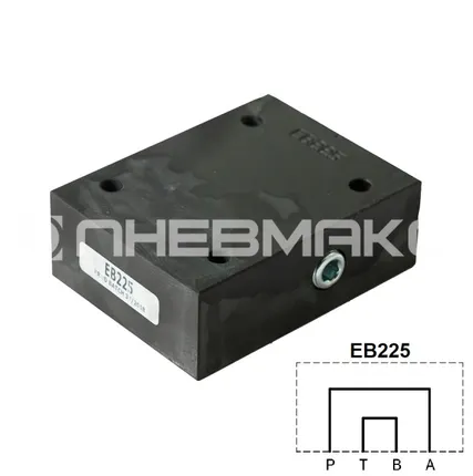 Фото №0 EB225 - Плита-заглушка, CETOP 05, P-А и В-Т - соединены