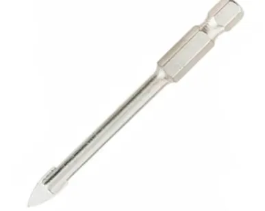 фото Сверло по керамике РемоКолор 6,0х70мм твердосплавное, 4 режущих кромки, шестигранный хвостовик