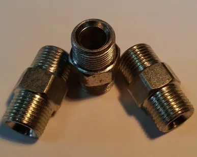 фото Соединение шланговое 3/8”(M) x 3/8”(M) аналог G-code 28600