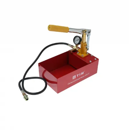 Фото №0 Ручной опрессовочный насос до 60 бар 5 л. TIM WM-70