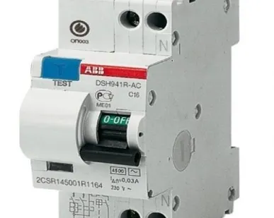 фото ABB Диф. автомат DSH941R C 6 30мА тип АС 4.5kA (2CSR145001R1064) /1шт./