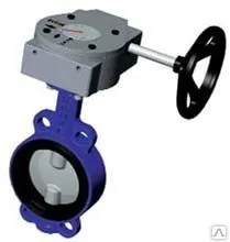 фото Затворы дисковые с редуктором(заслонки)