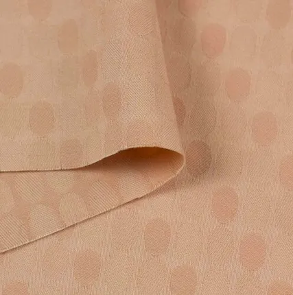 Фото №0 Жаккард стретч хлопковый тёмный персик Италия Состав: хлопок 95 %, эластан 5 % Плотность ≈215 г/м²Ширина 142 см