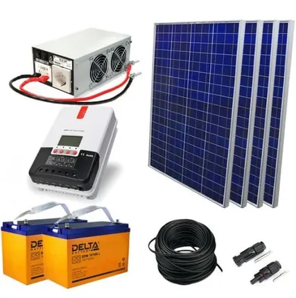 Фото №0 Солнечная электростанция 4.2 кВт*ч в сутки АГМ