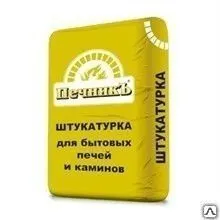фото Печник ШТУКАТУРКА для печей и каминов 20кг. шт