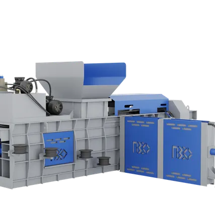 Фото №2 Горизонтальный пресс А60 для макулатуры, пленки