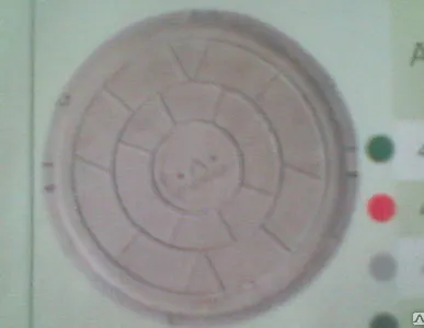 фото Люк полимерный канализационный