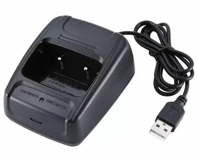 фото Зарядное устройство для рации Baofeng BF-888, BF-777, BF-666 от USB