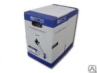 Фото №0 Кабель ECS Cat 5e, U/UTP, 4 pair, PVC, 4х2х24AWG, 305 м. 105-141-0000-510