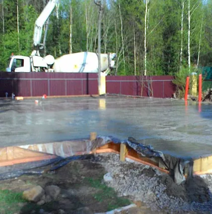 Фото №0 Устройство фундамента.