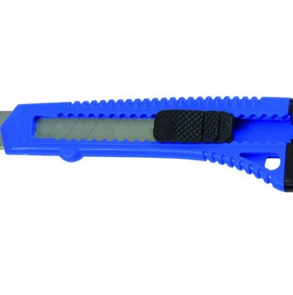 Фото №0 Нож широкий с пистолетной ручкой, с сегментированным лезвием 18мм Т4Р Лакра