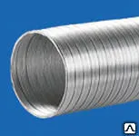 фото Гофра алюминиевая  д.100 мм. Длина 3 метра