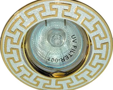 фото Софит FERON DL2008-MR16 G5.3 50W(серебро/золото)/20