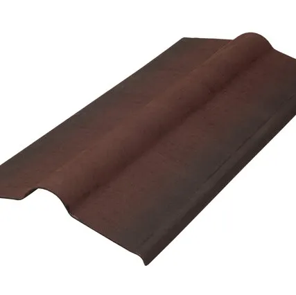 Фото №0 Конек черепица Ондулин коричневый