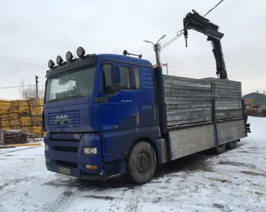 фото Аренда манипулятора 20 тонн MAN (сцепка)