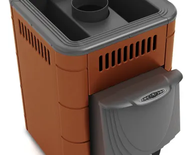 фото Печь для бани ТМФ Оса Carbon (терракота, КТК, арт. 25604)