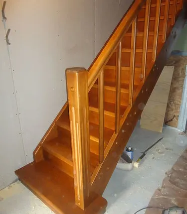 Фото №0 Лестницы одномаршевые