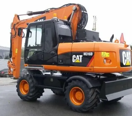 Фото №0 Аренда экскаваторов Caterpillar M316D на колесном ходу с ковшом и гидромолотом