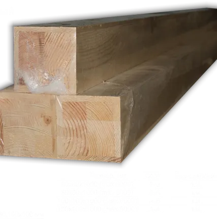 Фото №0 Брус сухой строганый 80x80 6м сорт АБ