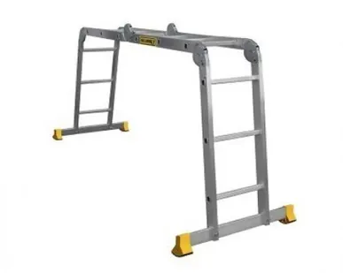 фото Лестница четырехсекционная шарнирная Алюмет Т4 433 АЛЮМЕТ