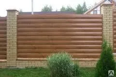 фото Металлосайдинг «Бревно» 330/354