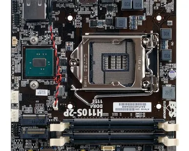 фото Материнская плата ECS H110S2P