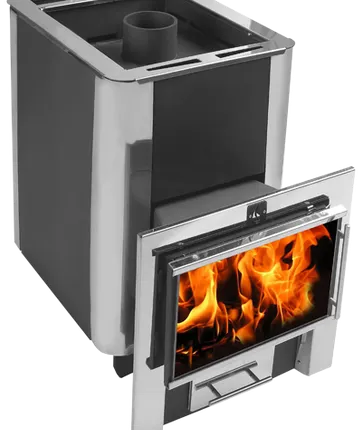 Фото №0 Печь для бани Термофор ДоброПар Carbon 18 Плазма закр.каменка антрацит