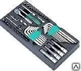 Фото №0 TT-1 ложемент 1/4" набор головок и шестигранников