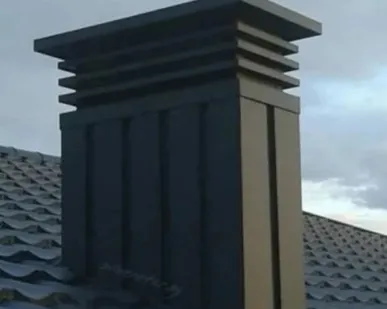 фото Вывод вентиляции через кровлю.