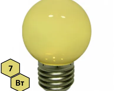 фото Лампа для Белт-Лайта (светодиодная, цоколь Е27, белый тёплый, 7W 230V 2700К, LB-57 )